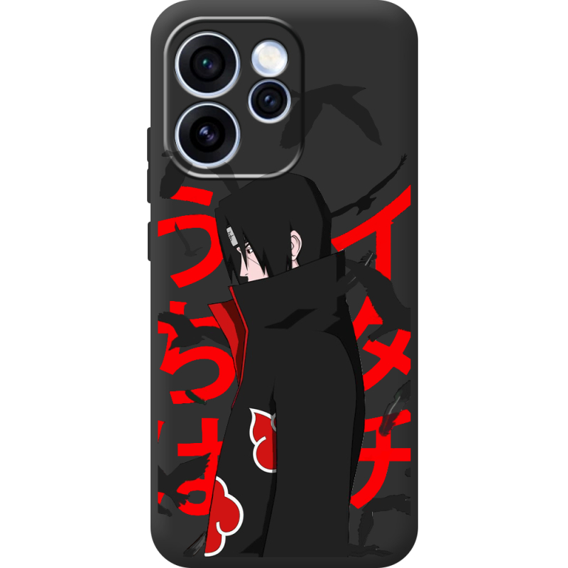 Чорний чохол BoxFace OPPO Reno 15 Pro Учиха Итачи
