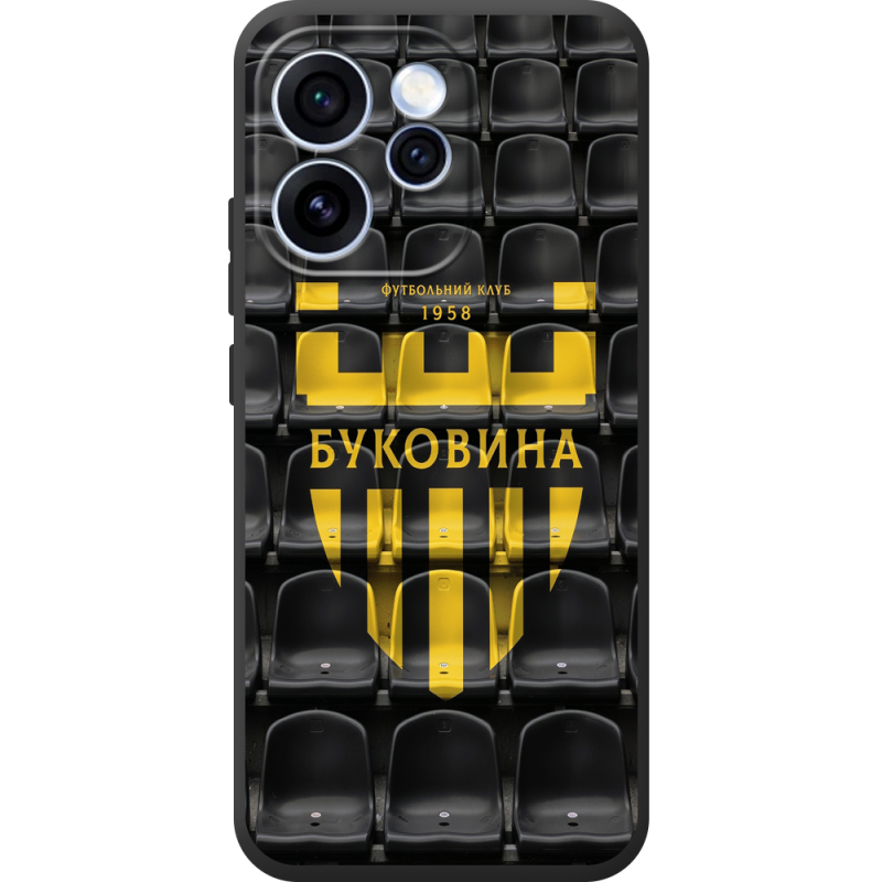 Чорний чохол BoxFace OPPO Reno 15 Pro 