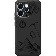 Чорний чохол BoxFace OPPO Reno 15 Pro Mountains