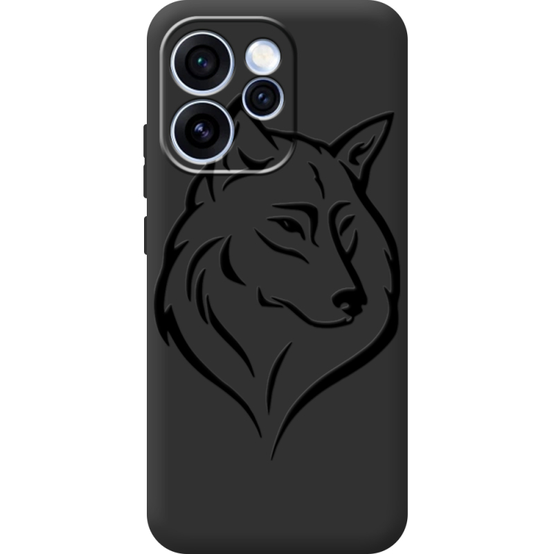 Чорний чохол BoxFace OPPO Reno 15 Pro Wolf