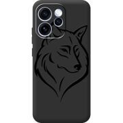 Чорний чохол BoxFace OPPO Reno 15 Pro Wolf