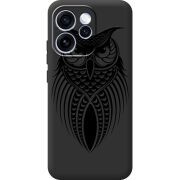 Чорний чохол BoxFace OPPO Reno 15 Pro Owl