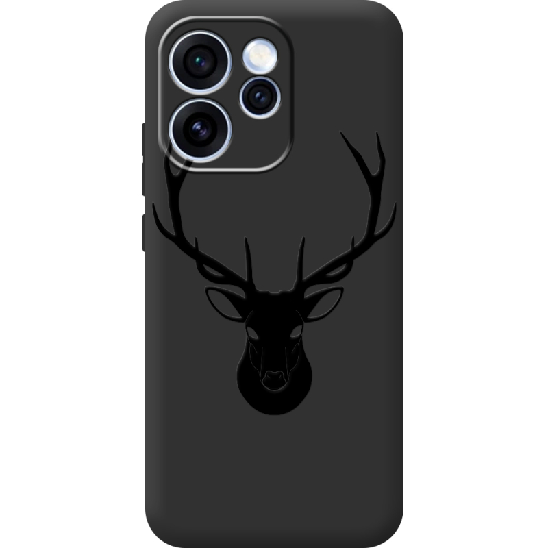 Чорний чохол BoxFace OPPO Reno 15 Pro Deer