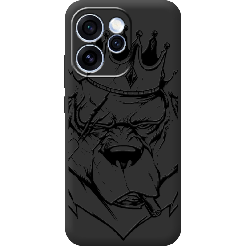 Чорний чохол BoxFace OPPO Reno 15 Pro Bear King