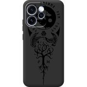 Чорний чохол BoxFace OPPO Reno 15 Pro Hugin and Munin