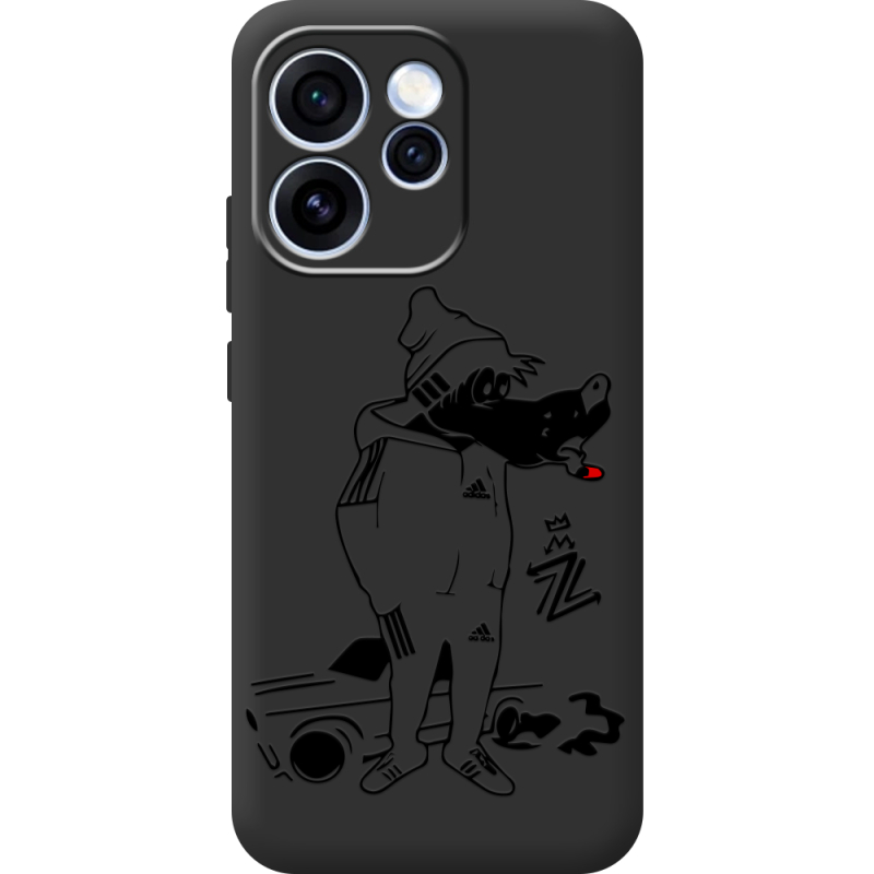 Чорний чохол BoxFace OPPO Reno 15 Pro 