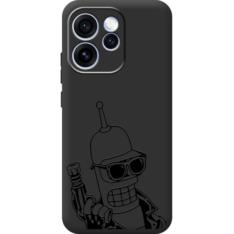 Чорний чохол BoxFace OPPO Reno 15 Pro 