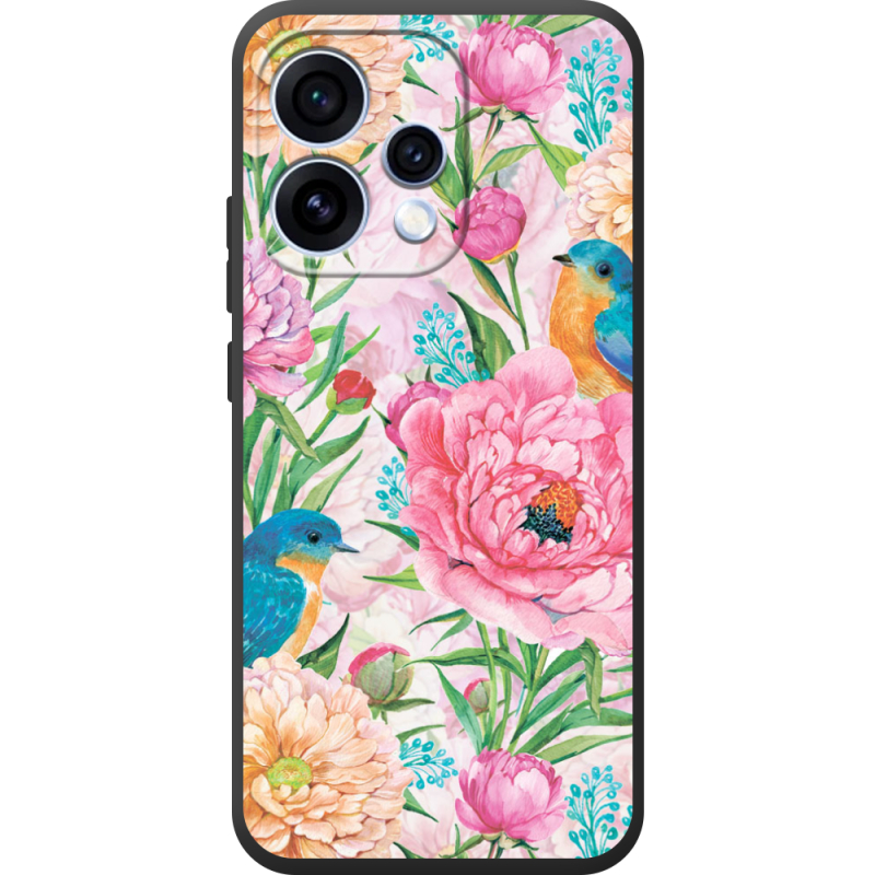Чохол BoxFace OPPO Reno 15 Birds in Flowers