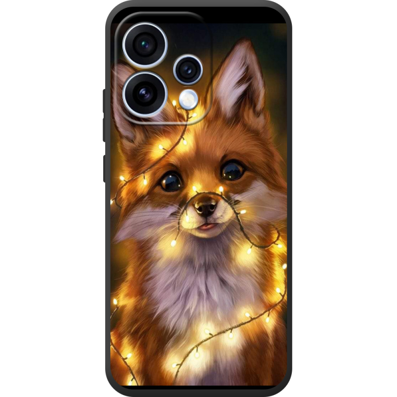Чохол BoxFace OPPO Reno 15 Різдвяна лисичка