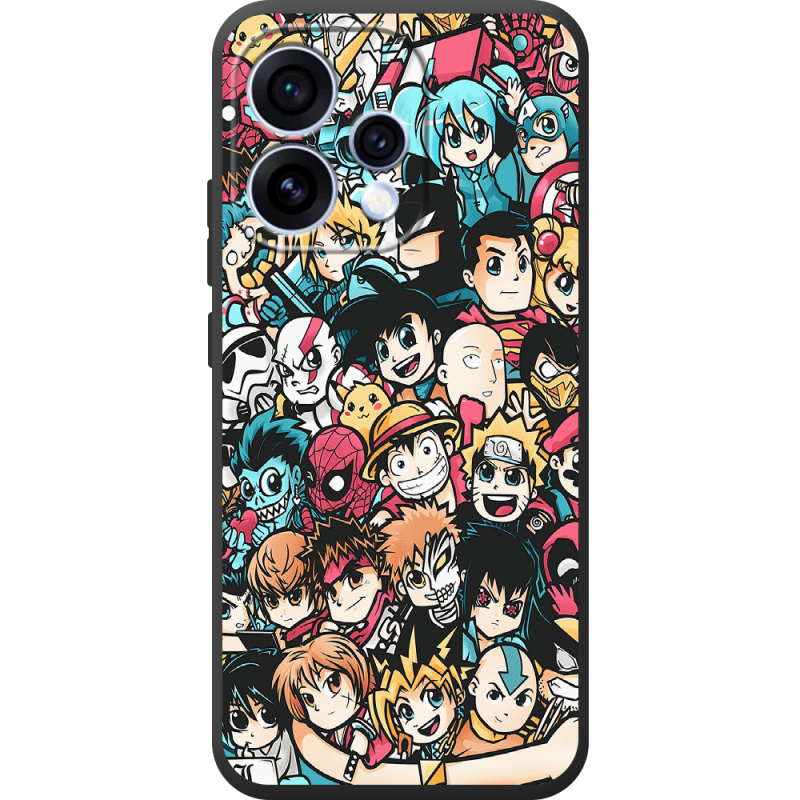 Чохол BoxFace OPPO Reno 15 Anime Stickers