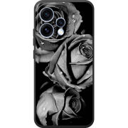 Чохол BoxFace OPPO Reno 15 Black and White Roses