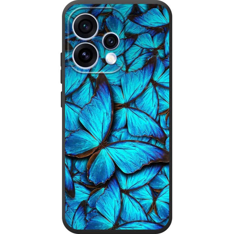 Чохол BoxFace OPPO Reno 15 лазурные бабочки