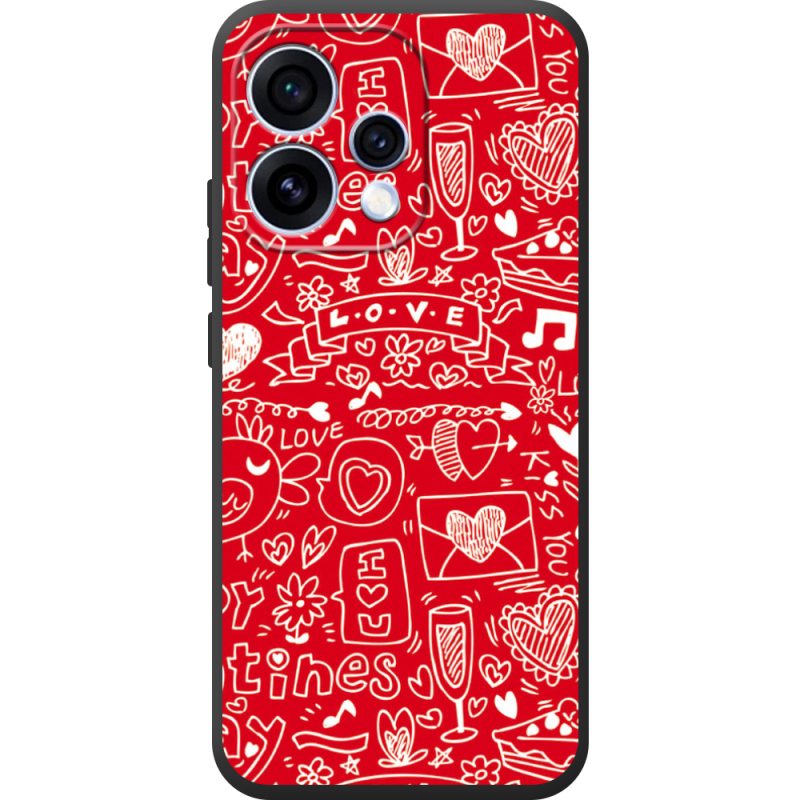 Чохол BoxFace OPPO Reno 15 Happy Valentines