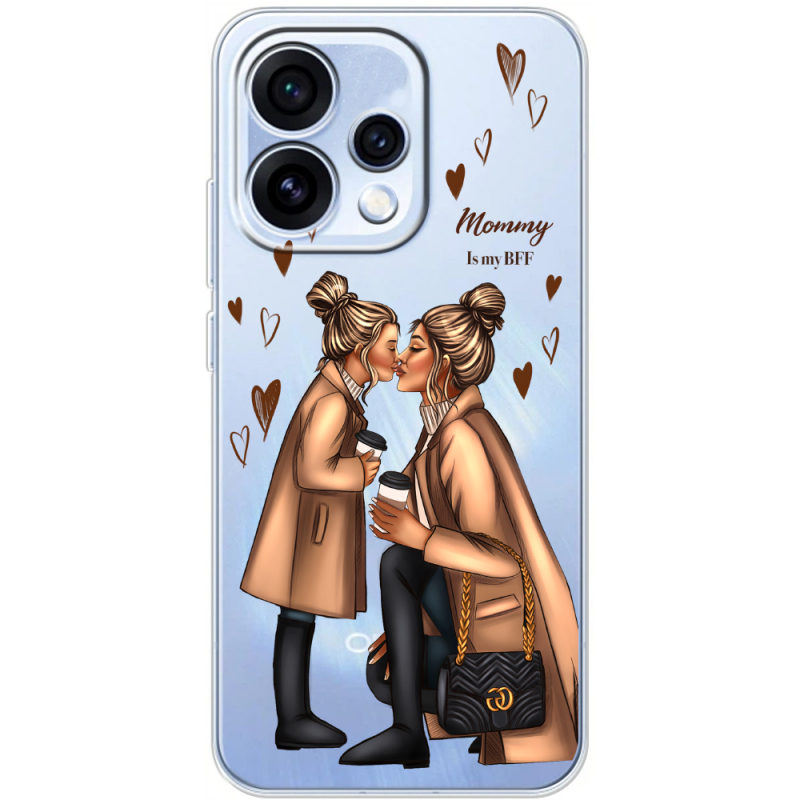 Прозорий чохол BoxFace OPPO Reno 15 Mommy Is My BFF