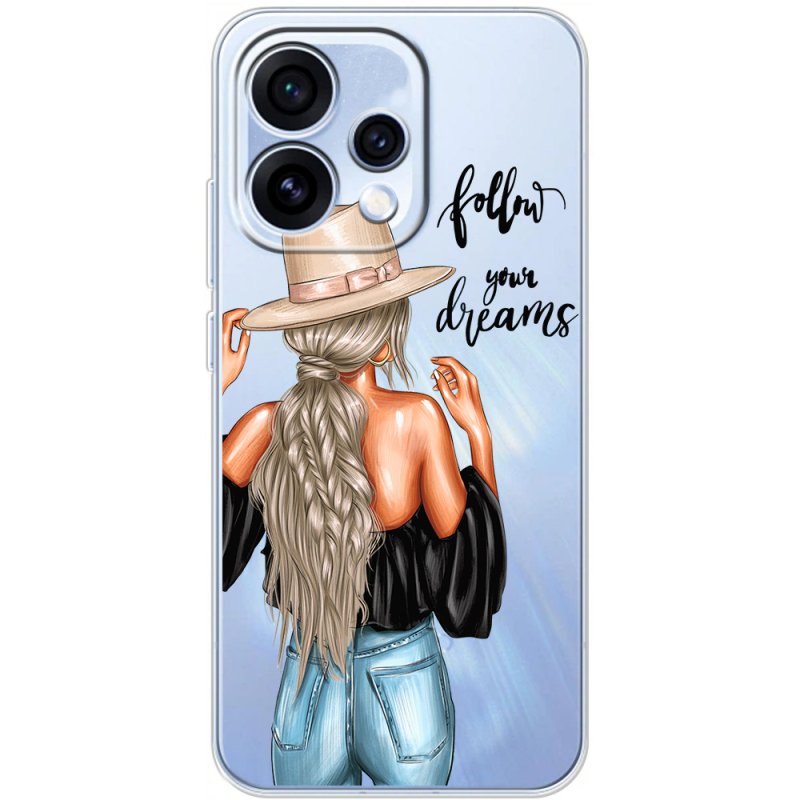 Прозорий чохол BoxFace OPPO Reno 15 Follow Your Dreams