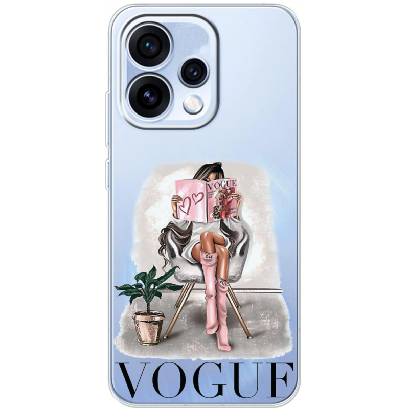 Прозорий чохол BoxFace OPPO Reno 15 VOGUE