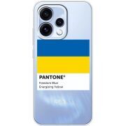Прозорий чохол BoxFace OPPO Reno 15 Pantone вільний синій