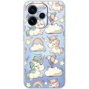 Прозорий чохол BoxFace OPPO Reno 15 Unicorns