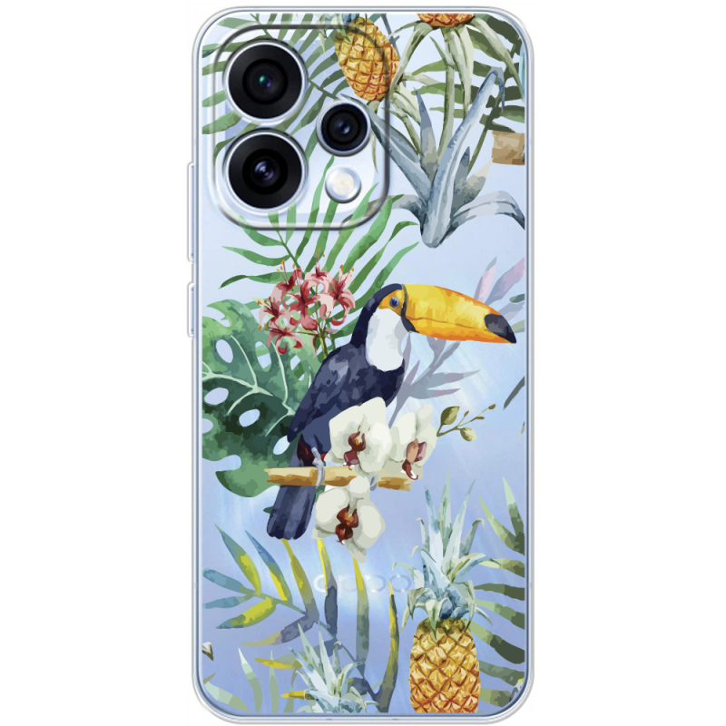 Прозорий чохол BoxFace OPPO Reno 15 Tucan