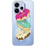 Прозорий чохол BoxFace OPPO Reno 15 Donuts