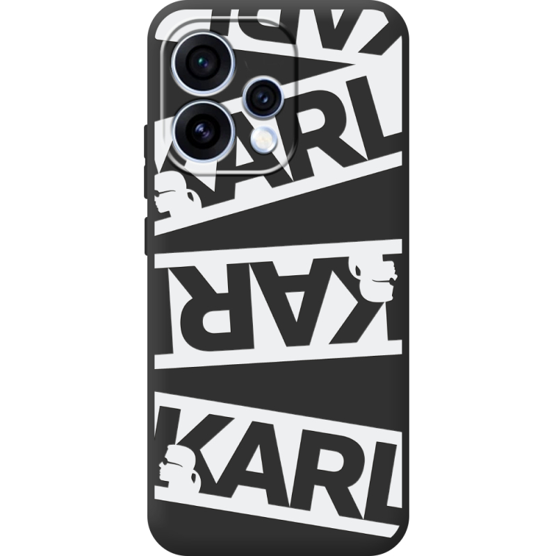 Чорний чохол BoxFace OPPO Reno 15 White Karl