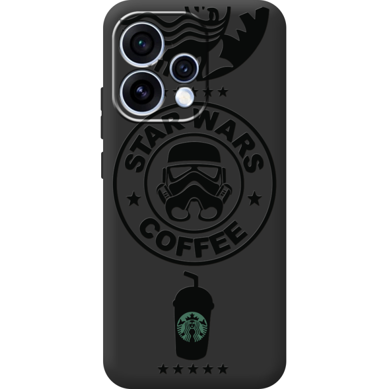 Чорний чохол BoxFace OPPO Reno 15 Dark Coffee