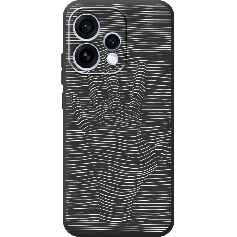 Чорний чохол BoxFace OPPO Reno 15 Optical Hand