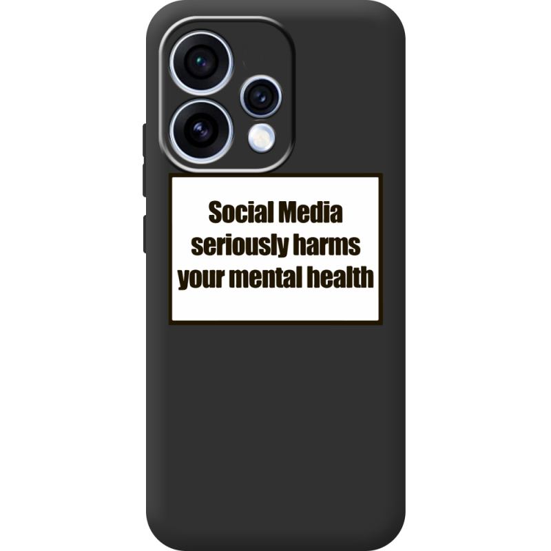 Чорний чохол BoxFace OPPO Reno 15 