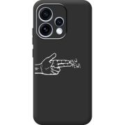 Чорний чохол BoxFace OPPO Reno 15 Pew Pew