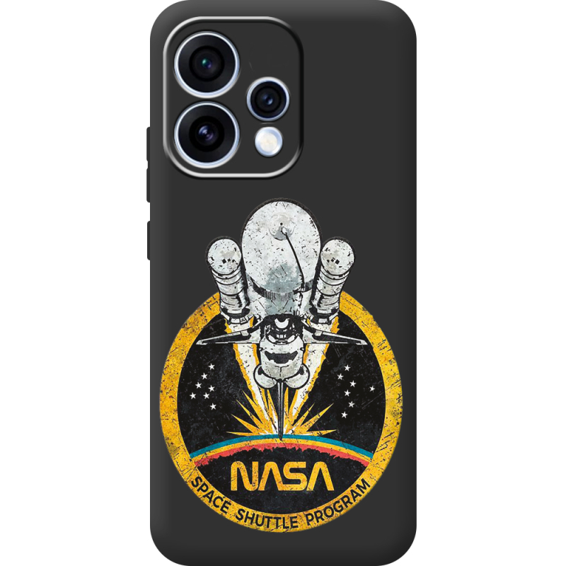 Чорний чохол BoxFace OPPO Reno 15 NASA Spaceship