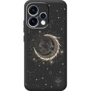 Чорний чохол BoxFace OPPO Reno 15 Moon