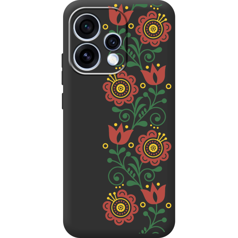 Чорний чохол BoxFace OPPO Reno 15 Ethno