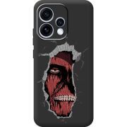 Чорний чохол BoxFace OPPO Reno 15 Нападение на Титана