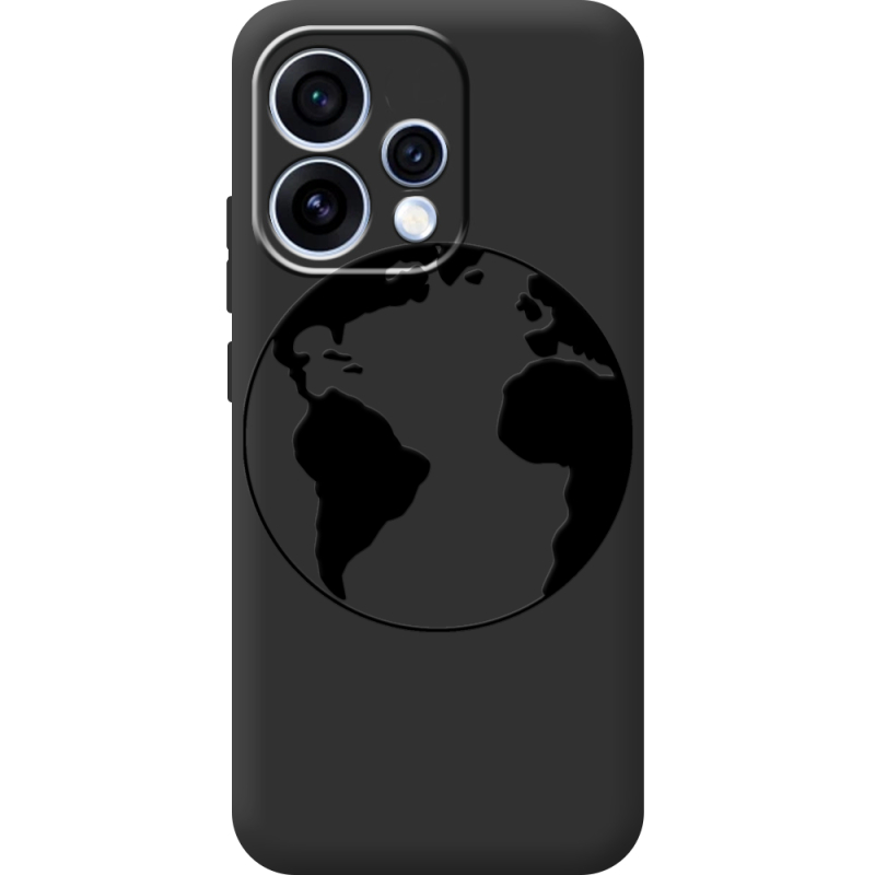 Чорний чохол BoxFace OPPO Reno 15 Earth