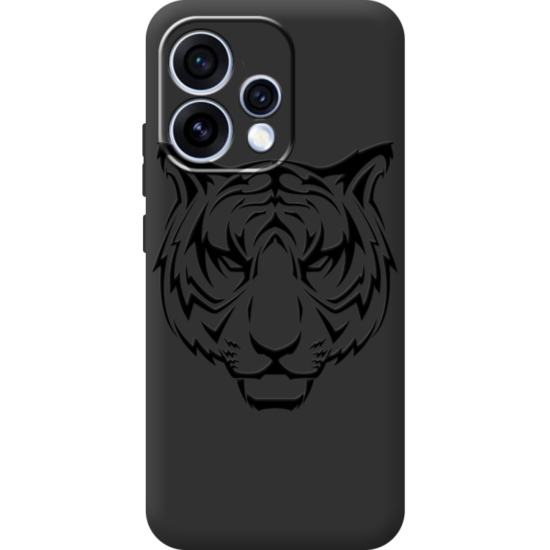 Чорний чохол BoxFace OPPO Reno 15 Tiger