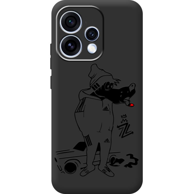 Чорний чохол BoxFace OPPO Reno 15 