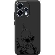 Чорний чохол BoxFace OPPO Reno 15 