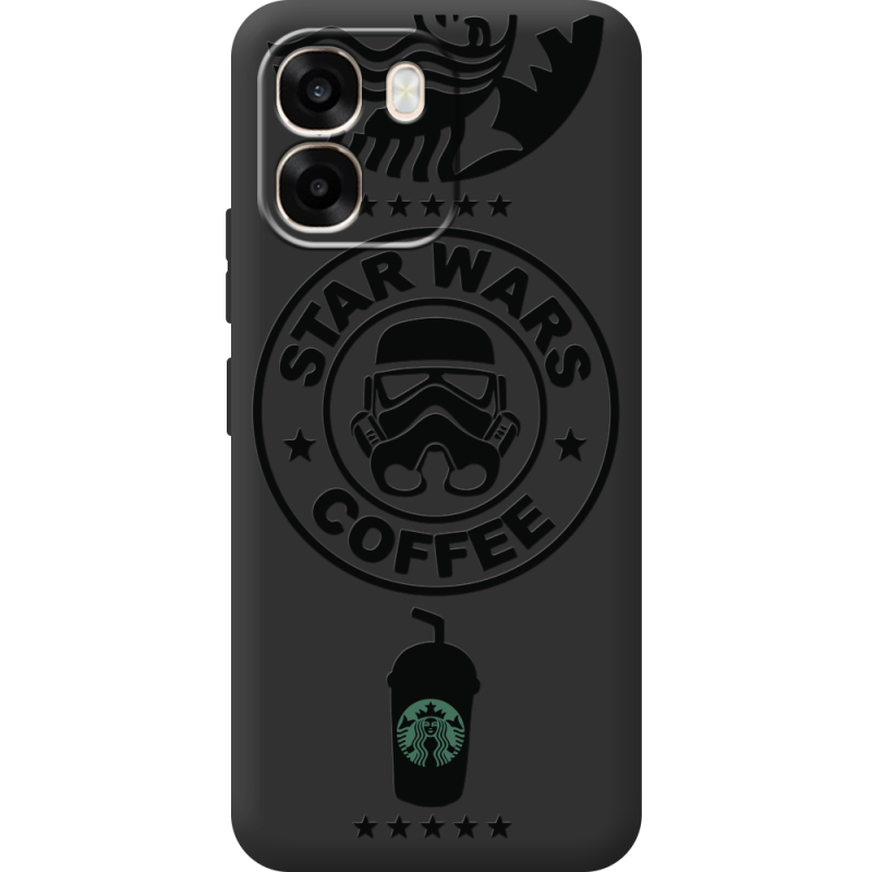 Чорний чохол BoxFace OPPO A6 Dark Coffee