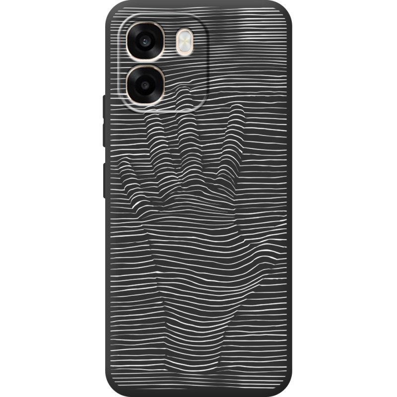 Чорний чохол BoxFace OPPO A6 Optical Hand