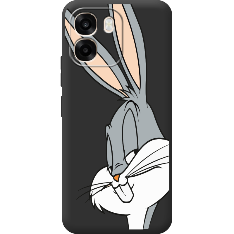 Чорний чохол BoxFace OPPO A6 Lucky Rabbit