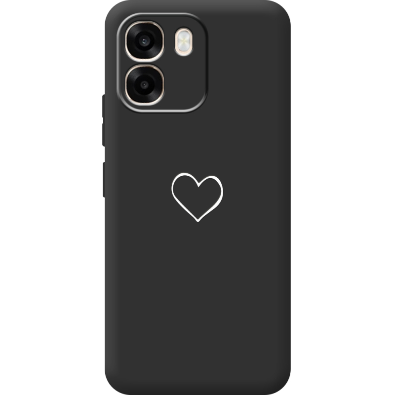 Чорний чохол BoxFace OPPO A6 My Heart