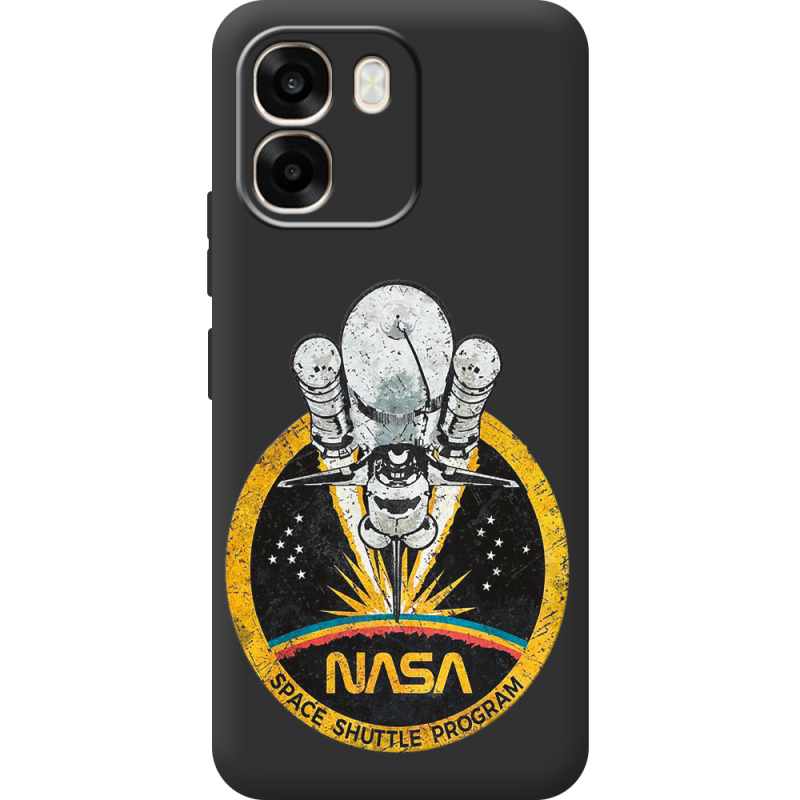 Чорний чохол BoxFace OPPO A6 NASA Spaceship