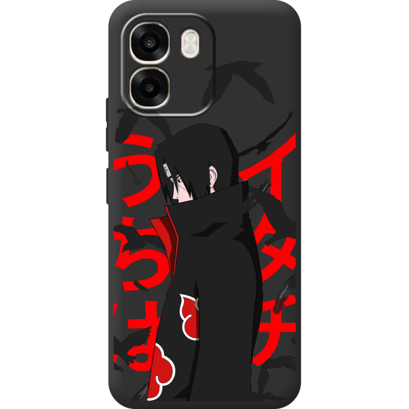 Чорний чохол BoxFace OPPO A6 Учиха Итачи