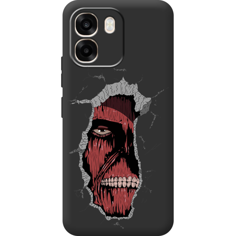 Чорний чохол BoxFace OPPO A6 Нападение на Титана