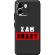 Чорний чохол BoxFace OPPO A6 I'm Crazy