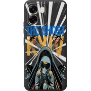 Чорний чохол BoxFace OPPO A6 Привид Києва в дії