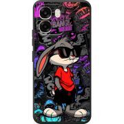 Чорний чохол BoxFace OPPO A6 Малий вухань