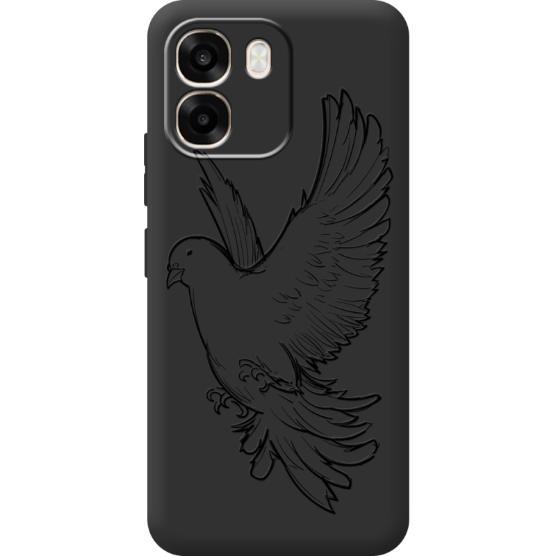 Чорний чохол BoxFace OPPO A6 Dove