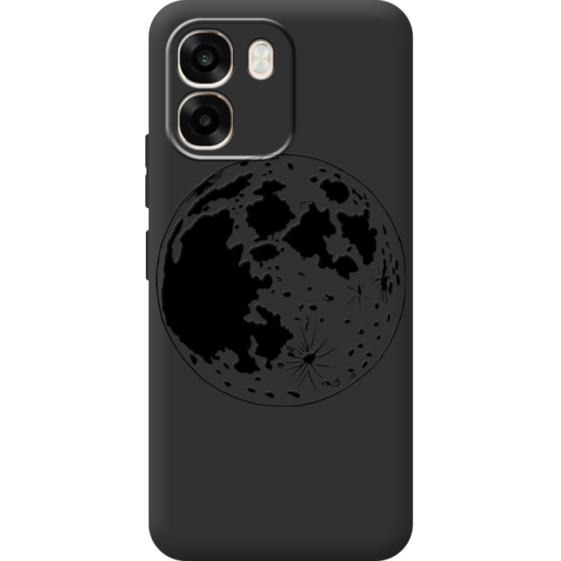 Чорний чохол BoxFace OPPO A6 Planet