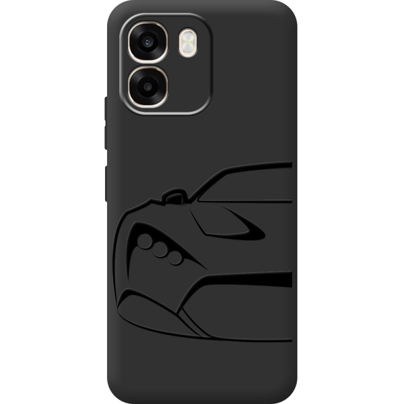 Чорний чохол BoxFace OPPO A6 Sportcar